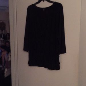 AGB Ruffled Black Top